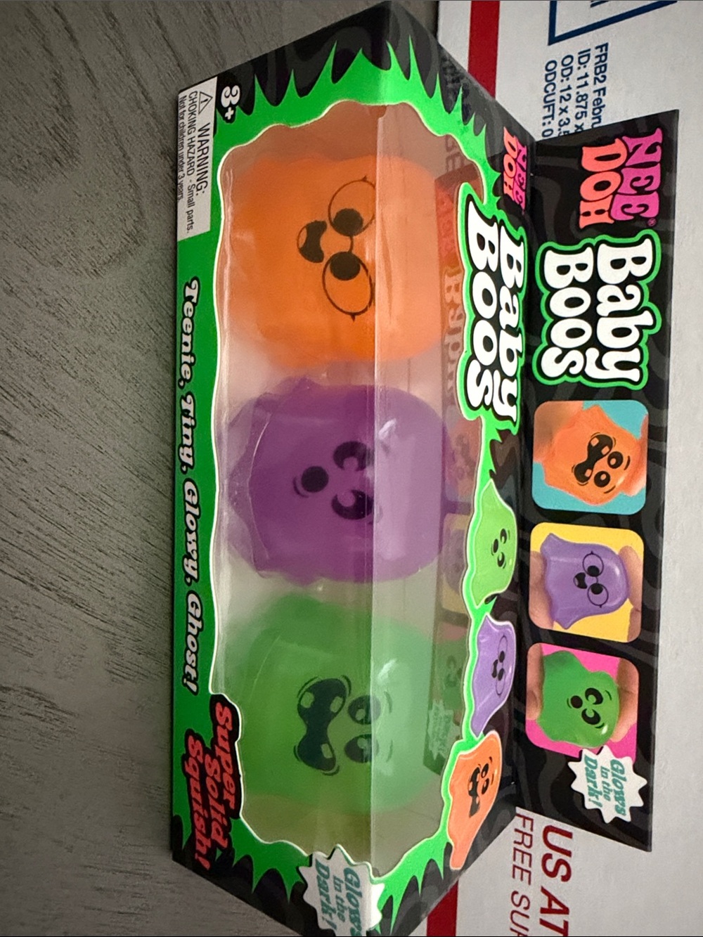 Baby Boos Glow Ghosts Plush Set